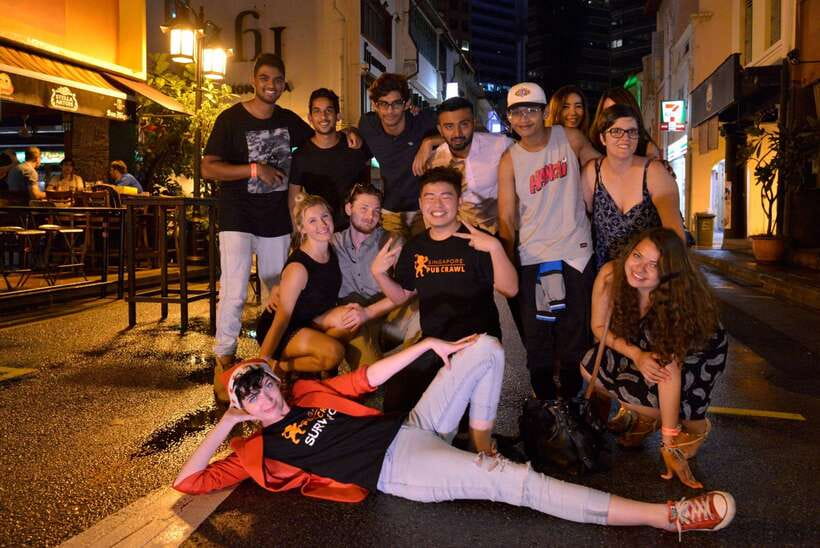 Singapore Pub Crawl - Party like a Local - Hosts make or break the night