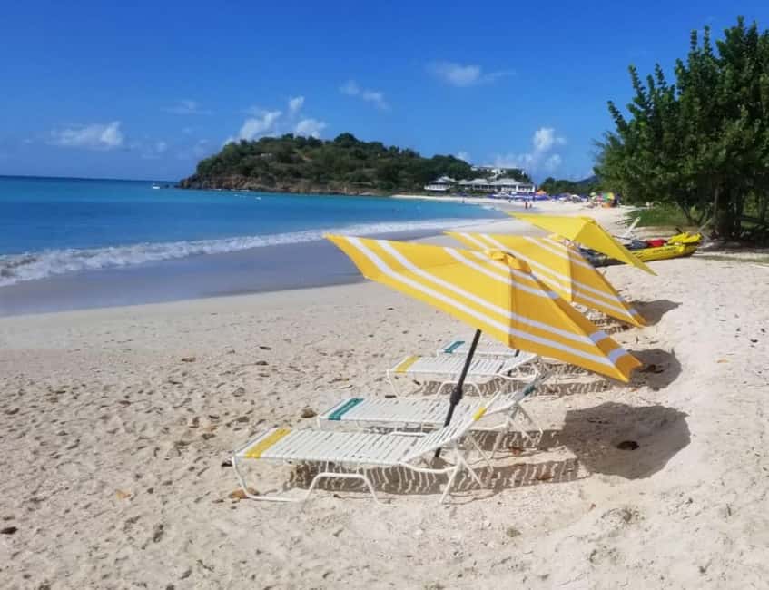 Sip & Paint with lunch on exciting Ffryes Tiki beach Bar - Painting an island scene with local guidance