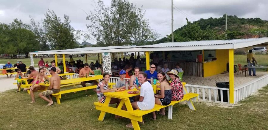 Sip & Paint with lunch on exciting Ffryes Tiki beach Bar - Booking, cancellation, and meeting advice