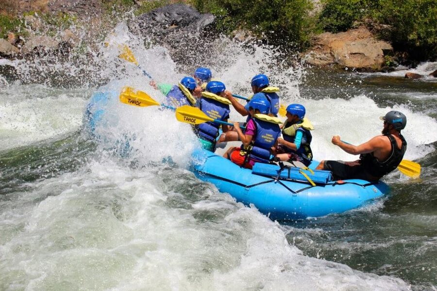 South Fork, American River - Chili Bar Run - Troublemaker brings another class III challenge