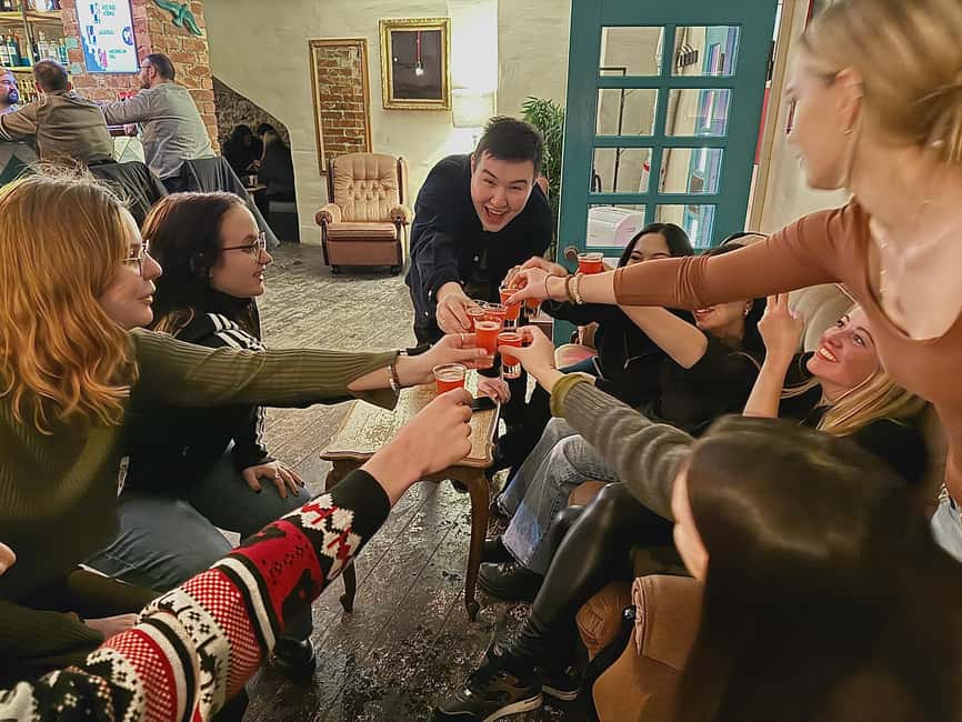 Tallinn: Old Town Bar Crawl - Shots, Games, Deals & Club - Stop one at Barmacia Mixing & CO.