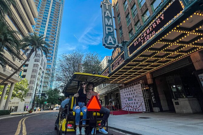 Tampa Bar Crawl on New Street Legal Golf Cart - Why the golf cart makes Tampa easier