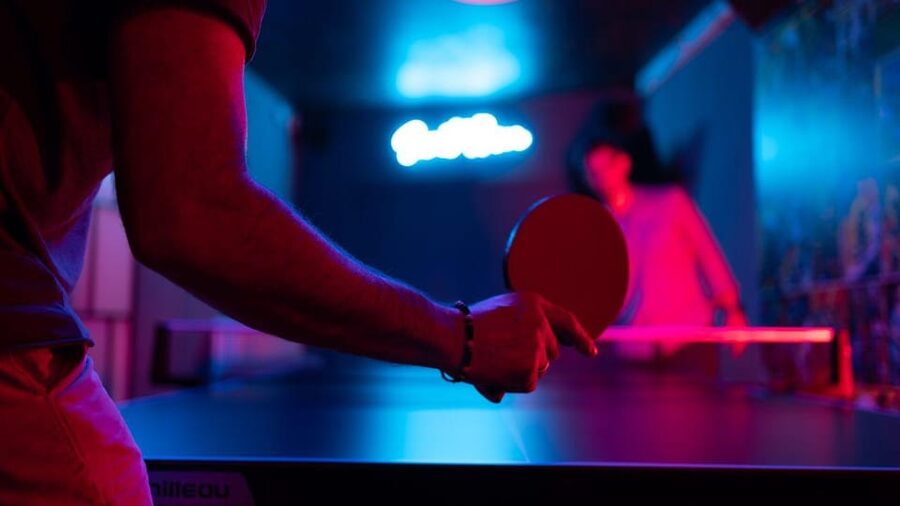 The Hague: Ping Pong Table Rental at a Secret Ping Pong Bar - A secret room inside an Amaze VR venue