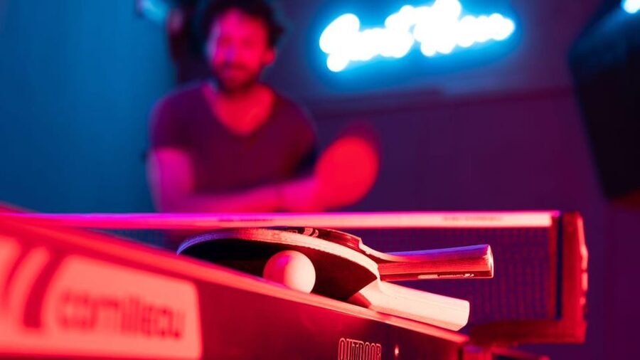 The Hague: Ping Pong Table Rental at a Secret Ping Pong Bar - What your one hour includes