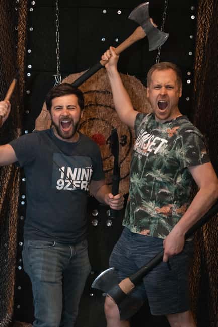 Throw axes & enjoy drinks in Cologne's first axe-throwing bar - Private lanes make the hour feel personal