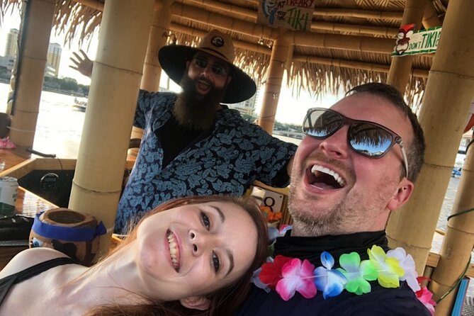 Tiki Boat - Downtown Tampa - The Only Authentic Floating Tiki Bar - The captains shape the mood