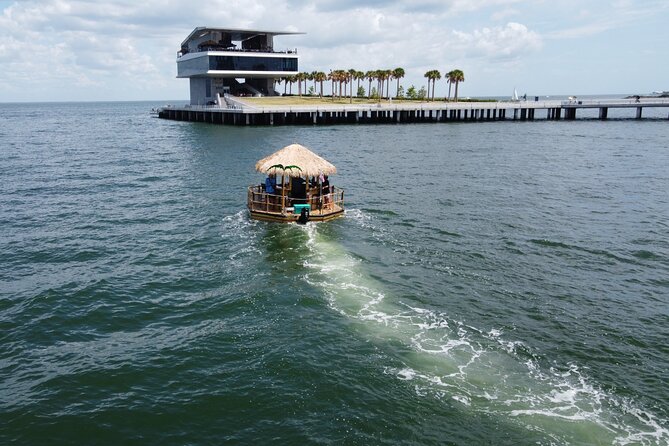 Tiki Boat - St. Pete Pier - The Only Authentic Floating Tiki Bar - What happens during the 90-minute cruise