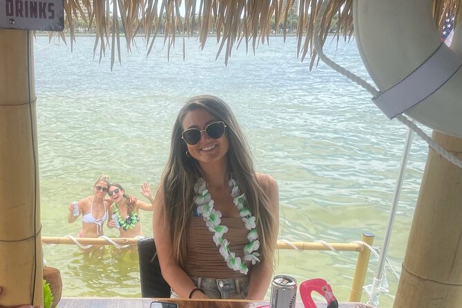 Tiki Boat - St. Pete Pier - The Only Authentic Floating Tiki Bar - The captain makes the difference