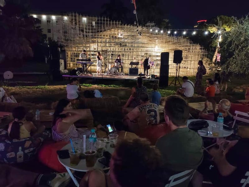 "Tirana After Dark: Nightlife Tour & Local Drinks" - Air Albania Stadium and Tirana’s modern side
