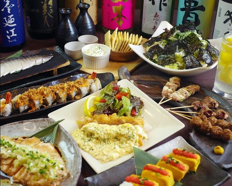 Tokyo: Izakaya Bar at Bistro Fukumimi, Ginza Corridor - The twelve-skewer Kushiyaki Satisfaction Course