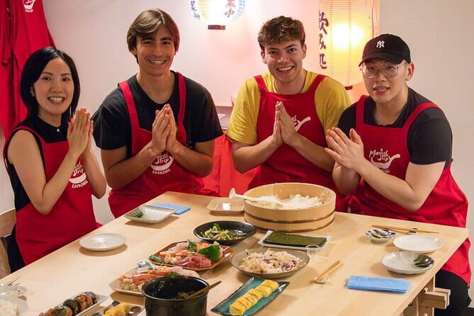 Tokyo Night Cooking Class: 5 Home-Cooked Japanese Dishes - Key points at a glance