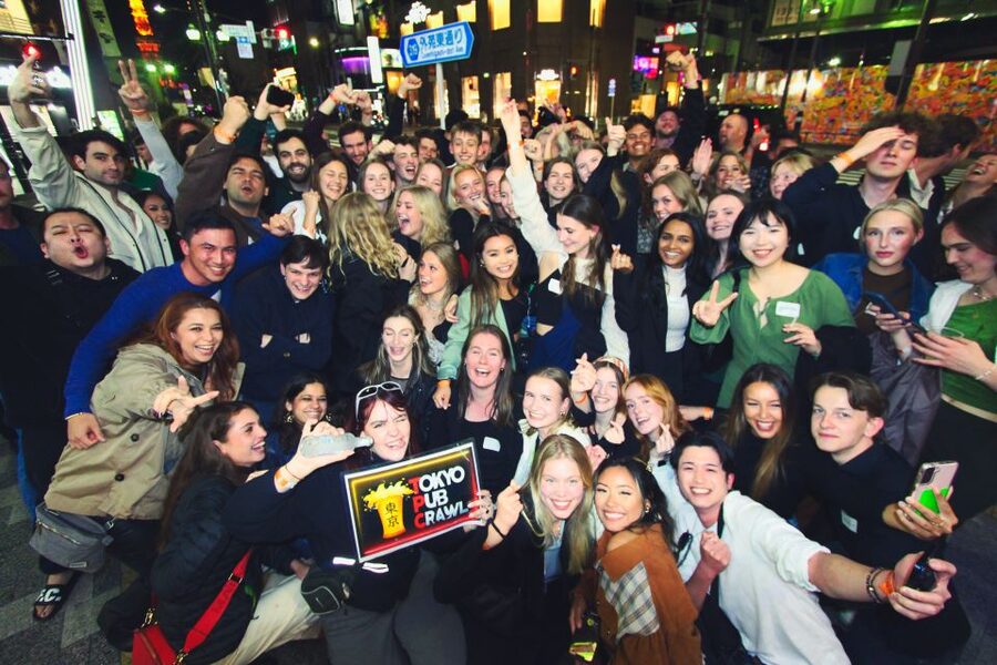 Tokyo: Pub Crawl and Bar Tour - The large-group question