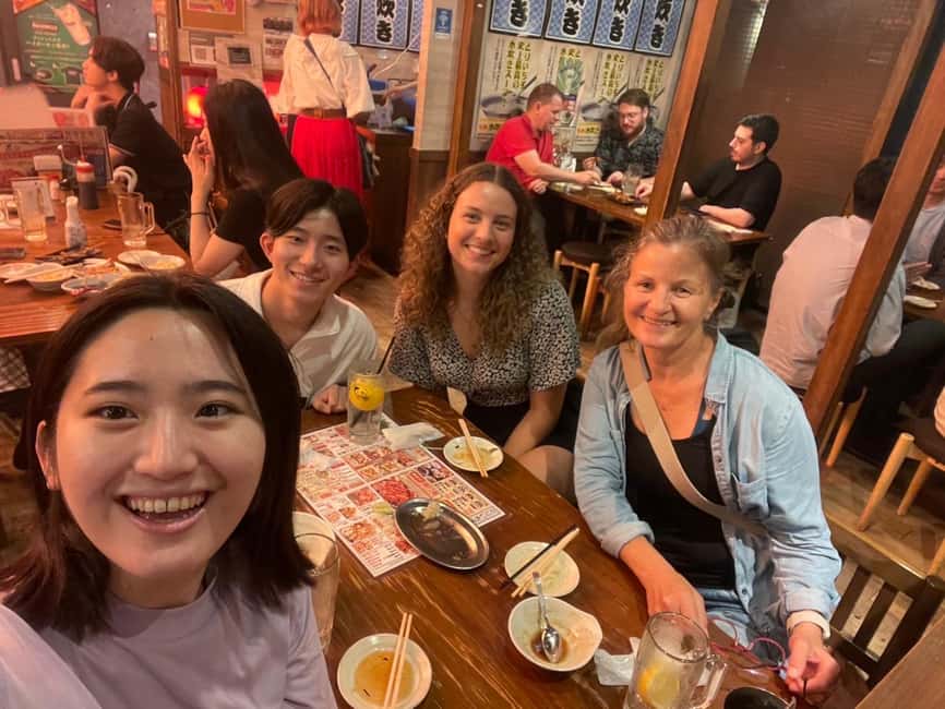 Tokyo: Shibuya Bar Crawl - 3 Drinks & Local Foods - - Timing, alcohol, and the pace of the night