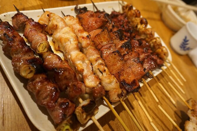 Tokyo: Shinjuku Hidden Japanese Bar Tour (Neon Light City) - A second round of izakaya food in Kabukicho