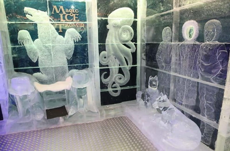 Tromsø: Magic Ice Bar Entrance and Welcome Drink - The welcome drink in an ice glass