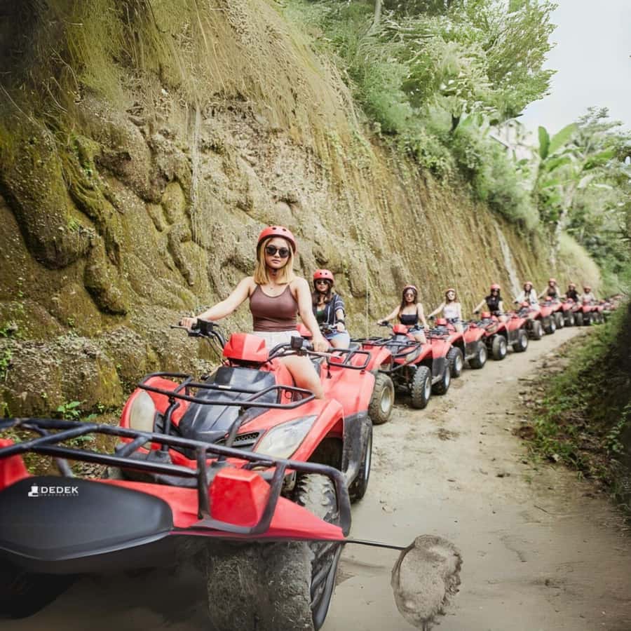 Ubud Bali ATV Alasan Adventure Gorila Cave & Cretya Pool Bar - What the $38 price really covers