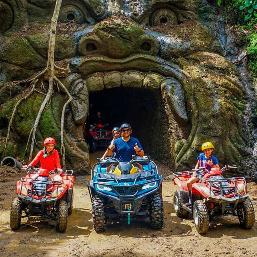Ubud Bali ATV Alasan Adventure Gorila Cave & Cretya Pool Bar - Starting at the Alasan Adventure lobby