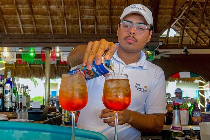 Unlimited Beach Break at The Famous Money Bar Cozumel - Starting at Royal Village Shopping Center