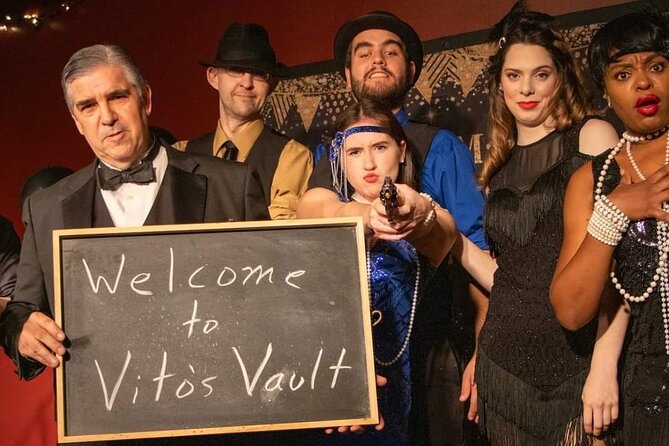 Vito's Vault Chicago finest dinner theatre speakeasy - Entering Chicago’s 1929 underworld