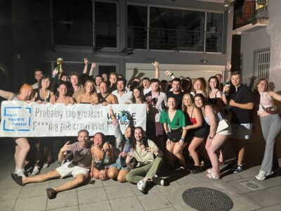 Zagreb: Pub Crawl, 1-Hour of Unlimited Drinks, & Club Entry