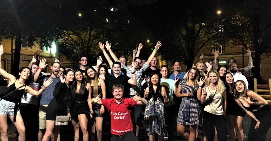 Zurich: Pub Crawl Nightlife Tour with Shots and Snacks - The second stop can be the most uneven